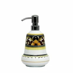 Artistica - Deruta Of Italy Deruta Vario: Liquid Soap/Lotion Dispenser With Chrome Pump (Small 14 OZ) [R] Bath Accessories