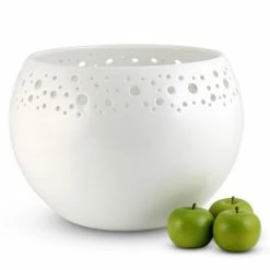 Artistica - Deruta Of Italy Purity: Cachepot Planter Plants & Planters White