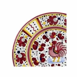 Artistica - Deruta Of Italy Orvieto Red Rooster: Salad Plate Serveware -Artistica - Deruta of Italy Shop unnamed file 107