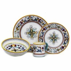 Artistica - Deruta Of Italy Ricco Deruta: 4 Pieces Place Setting Dining & Tabletop