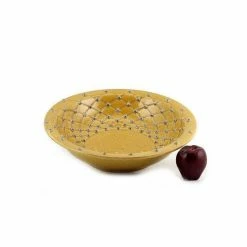 Artistica - Deruta Of Italy Dolfi Caramel Blue Dots: Round Bowl Centerpiece Caramel With Blue Dots Dining & Tabletop -Artistica - Deruta of Italy Shop unnamed file 1093