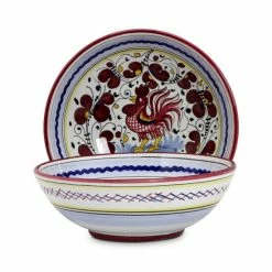 Artistica - Deruta Of Italy Orvieto Red Rooster: Coupe Pasta/Soup Bowl Dining & Tabletop -Artistica - Deruta of Italy Shop unnamed file 1129