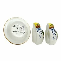Artistica - Deruta Of Italy Limoncini: 'the Better Half' Salt And Pepper Set With Tray/Saucer Serveware -Artistica - Deruta of Italy Shop unnamed file 1165