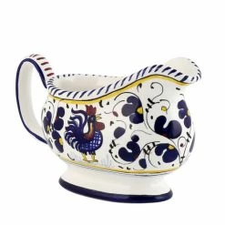 Artistica - Deruta Of Italy Orvieto Blue Rooster: Gravy Sauce Boat Serveware -Artistica - Deruta of Italy Shop unnamed file 1179