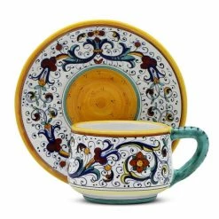Artistica - Deruta Of Italy Ricco Deruta Deluxe: Cup And Saucer Dining & Tabletop
