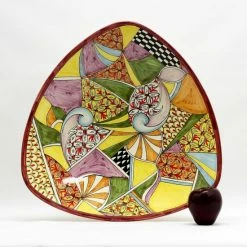 Artistica - Deruta Of Italy Gaudi: Large Triangular Centerpiece Plate Dining & Tabletop -Artistica - Deruta of Italy Shop unnamed file 122