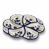 Artistica - Deruta Of Italy Orvieto Blue Rooster: Snack Tray Fiore/shell Serveware Multicolor -Artistica - Deruta of Italy Shop unnamed file 1222