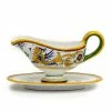 Artistica - Deruta Of Italy Raffaellesco Deluxe: Gravy Sauce Boat With Tray Serveware -Artistica - Deruta of Italy Shop unnamed file 1229
