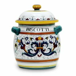 Artistica - Deruta Of Italy Ricco Deruta: Traditional Biscotti Jar Tools & Accessories