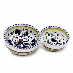 Artistica - Deruta Of Italy Orvieto Blue Rooster: Olive Dish Bowl - Relish, Condiments, Olive And Nuts Divided Bowl [R] Dinnerware & Flatware -Artistica - Deruta of Italy Shop unnamed file 1278