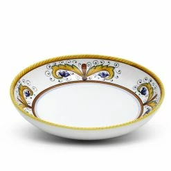 Artistica - Deruta Of Italy Raffaellesco-Perugino: Risotto/Pasta/Cioppino Round Shallow Coupe Bowl Dining & Tabletop