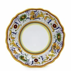 Artistica - Deruta Of Italy Raffaellesco: Rim Pasta Soup Bowl - White Center Dinnerware & Flatware -Artistica - Deruta of Italy Shop unnamed file 1309