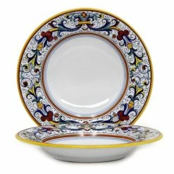 Artistica - Deruta Of Italy Ricco Deruta: Rim Pasta Soup Bowl Dining & Tabletop Multi