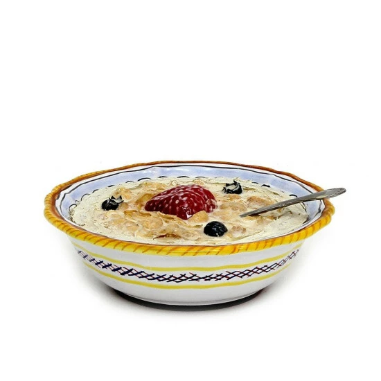 Artistica - Deruta Of Italy Raffaellesco Deluxe: Cereal Bowl Serveware 5 Artistica - Deruta Of Italy Raffaellesco Deluxe: Cereal Bowl Serveware - Image 3