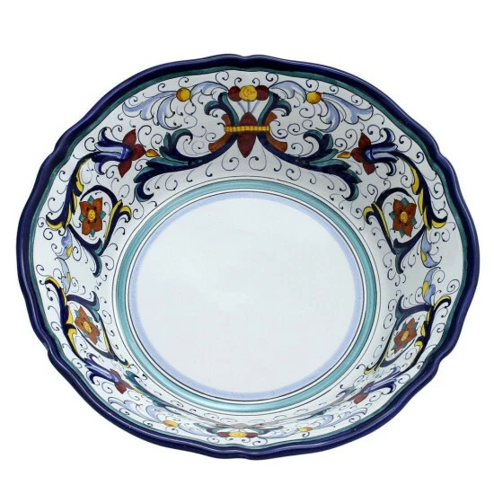 Artistica - Deruta Of Italy Vecchia Deruta: Serving Salad/Pasta Bowl Serveware 6 Artistica - Deruta Of Italy Vecchia Deruta: Serving Salad/Pasta Bowl Serveware - Image 4