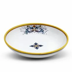 Artistica - Deruta Of Italy Ricco Deruta Lite: Risotto/Pasta/Cioppino Round Shallow Coupe Bowl Serveware