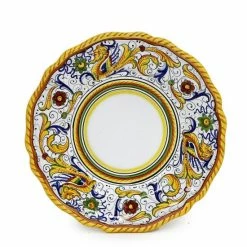 Artistica - Deruta Of Italy Raffaellesco: Salad Plate - White Center Dinnerware & Flatware Multi