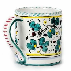 Artistica - Deruta Of Italy Orvieto Green Rooster: Mug Drinkware Multicolor -Artistica - Deruta of Italy Shop unnamed file 1404