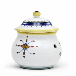 Artistica - Deruta Of Italy Ricco Deruta: New Garlic/Onion Jar Keeper Short Belly Kitchen -Artistica - Deruta of Italy Shop unnamed file 1415