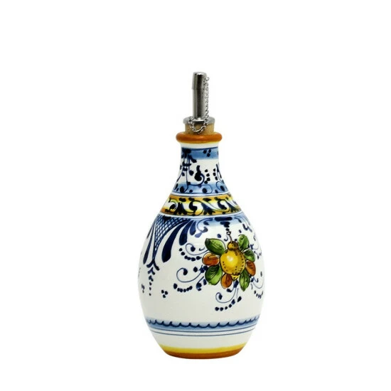 Artistica - Deruta Of Italy Limoncini: Vinegar 'Aceto' Bottle Dispenser Tools & Accessories 4 Artistica - Deruta Of Italy Limoncini: Vinegar 'Aceto' Bottle Dispenser Tools & Accessories - Image 2