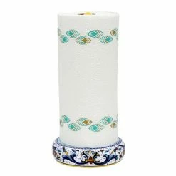 Artistica - Deruta Of Italy Ricco Deruta: Upright Towel Paper Roll Holder Bath Accessories