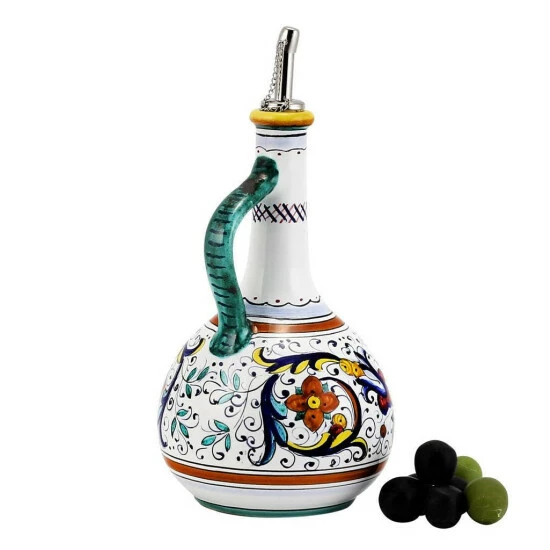 Artistica - Deruta Of Italy Ricco Deruta: Olive Oil Bottle Dispenser Deluxe Tools & Accessories 4 Artistica - Deruta Of Italy Ricco Deruta: Olive Oil Bottle Dispenser Deluxe Tools & Accessories - Image 2