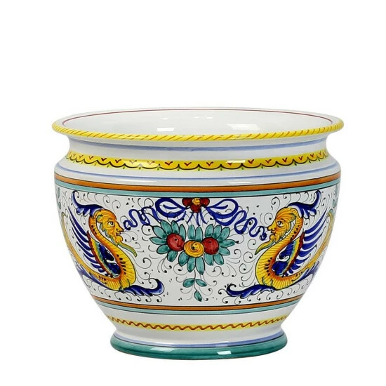 Artistica - Deruta Of Italy Raffaellesco: Luxury Cachepot Planter SM Decorative Accents 3 Artistica - Deruta Of Italy Raffaellesco: Luxury Cachepot Planter SM Decorative Accents