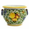 Artistica - Deruta Of Italy Tuscania: Round Tuscan Cachepot With Side Rings Decorative Accents -Artistica - Deruta of Italy Shop unnamed file 1492