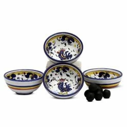Artistica - Deruta Of Italy Orvieto Blue Rooster: Dipping/Condiment Small Bowl Dining & Tabletop -Artistica - Deruta of Italy Shop unnamed file 1510