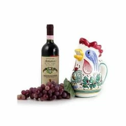 Artistica - Deruta Of Italy Orvieto Green Rooster: Rooster Of Fortune Pitcher (1 Liter 34 Oz 1 Qt) Barware -Artistica - Deruta of Italy Shop unnamed file 1555