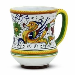 Artistica - Deruta Of Italy Raffaellesco De Luxe: Concave Deluxe Large Mug Drinkware Multi
