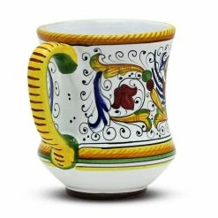 Artistica - Deruta Of Italy Raffaellesco De Luxe: Concave Deluxe Large Mug Drinkware Multi -Artistica - Deruta of Italy Shop unnamed file 1569