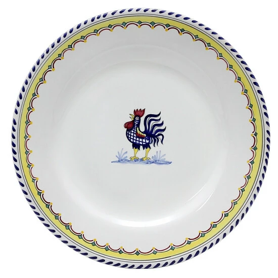 Artistica - Deruta Of Italy Orvieto Blue Rooster: 3 Pieces Place Setting Dinnerware & Flatware 6 Artistica - Deruta Of Italy Orvieto Blue Rooster: 3 Pieces Place Setting Dinnerware & Flatware - Image 4