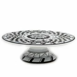 Artistica - Deruta Of Italy Deruta Vario Bw: Footed Cake Stand Dining & Tabletop Grey/black -Artistica - Deruta of Italy Shop unnamed file 1586