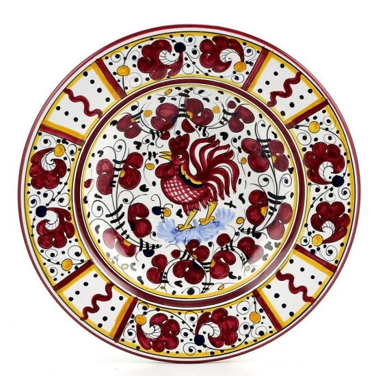 Artistica - Deruta Of Italy Orvieto Red Rooster: 5 Pieces Place Setting Dining & Tabletop 5 Artistica - Deruta Of Italy Orvieto Red Rooster: 5 Pieces Place Setting Dining & Tabletop - Image 3