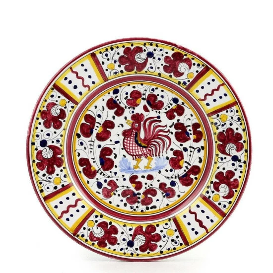 Artistica - Deruta Of Italy Orvieto Red Rooster: 5 Pieces Place Setting Dining & Tabletop 7 Artistica - Deruta Of Italy Orvieto Red Rooster: 5 Pieces Place Setting Dining & Tabletop - Image 5