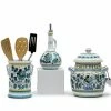 Artistica - Deruta Of Italy Orvieto Green Rooster: Bundle With Utensil Holder + Olive Oil Dispenser + Biscotti Jar Dining & Tabletop -Artistica - Deruta of Italy Shop unnamed file 1629