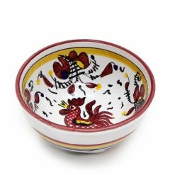 Artistica - Deruta Of Italy Orvieto Red Rooster: Small Dipping Bowl/Condiment Bowl Dining & Tabletop -Artistica - Deruta of Italy Shop unnamed file 1638
