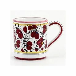 Artistica - Deruta Of Italy Orvieto Red Rooster: Mug Drinkware Multicolor -Artistica - Deruta of Italy Shop unnamed file 1642