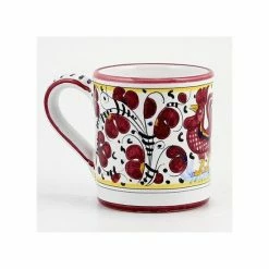 Artistica - Deruta Of Italy Orvieto Red Rooster: Mug Drinkware Multicolor -Artistica - Deruta of Italy Shop unnamed file 1644