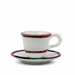 Artistica - Deruta Of Italy Circo: Espresso Cup And Saucer Set [R] Drinkware