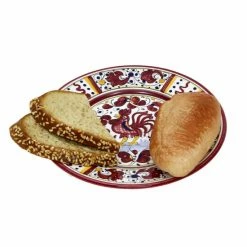 Artistica - Deruta Of Italy Orvieto Red Rooster: Bread, Canape, Hors D'oeuvre Small Plate [r] Dining & Tabletop Multicolor -Artistica - Deruta of Italy Shop unnamed file 1651