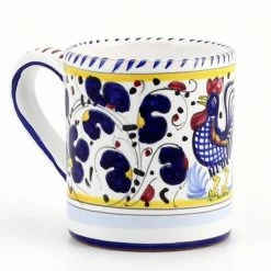 Artistica - Deruta Of Italy Orvieto Blue Rooster: Mug (10 Oz) Drinkware -Artistica - Deruta of Italy Shop unnamed file 166
