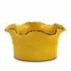 Artistica - Deruta Of Italy Scavo Giardini Garden: Large Low Ball Planter Vase With Fluted Rim Tuscan Yellow [R] Plants & Planters -Artistica - Deruta of Italy Shop unnamed file 1692