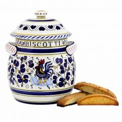 Artistica - Deruta Of Italy Orvieto Blue Rooster: Traditional Biscotti Jar Tools & Accessories -Artistica - Deruta of Italy Shop unnamed file 1751
