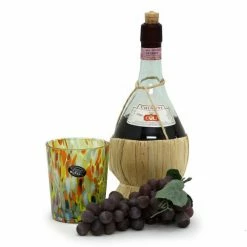 Artistica - Deruta Of Italy Murano Murrina Style: Crumpled Water Tumbler Glass Fully Hand Made Drinkware -Artistica - Deruta of Italy Shop unnamed file 18