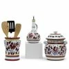 Artistica - Deruta Of Italy Orvieto Red Rooster: Bundle With Utensil Holder + Olive Oil Dispenser + Biscotti Jar Tools & Accessories -Artistica - Deruta of Italy Shop unnamed file 184