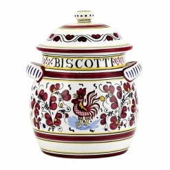Artistica - Deruta Of Italy Orvieto Red Rooster: Bundle With Utensil Holder + Olive Oil Dispenser + Biscotti Jar Tools & Accessories -Artistica - Deruta of Italy Shop unnamed file 186