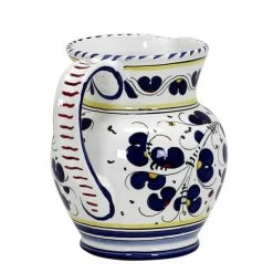 Artistica - Deruta Of Italy Orvieto Blue Rooster: Traditional Deruta Pitcher Serveware -Artistica - Deruta of Italy Shop unnamed file 192