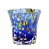 Artistica - Deruta Of Italy Murano Murrina Style: Drinkware Flared Tumbler Fully Hand Made (Blue Mix) -Artistica - Deruta of Italy Shop unnamed file 194